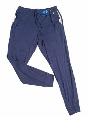 Polo by Ralph Lauren Navy Blue Drawstring sleep wear Pants